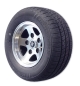Preview: 195/55-R10C Alu Komplettrad 18x8.0-10 - 6.00x10 6x10 6jx10 LK5x112 LM Rad 10 Zoll Kenda -  Pkw Anhänger